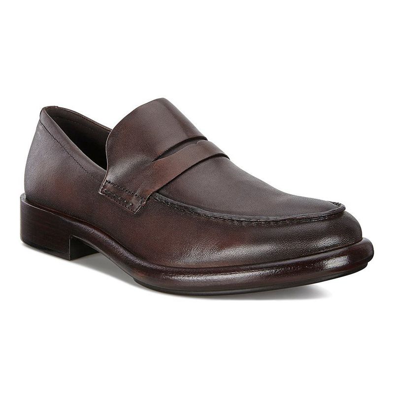 Zapatos De Vestir Ecco Melbourne Para Hombre,Negras,839147-FYS